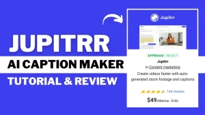 Jupitrr AI Caption Generator Tutorial