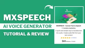 MXSPEECH-Convert Text to Speech