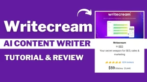 Writecream ai Content Writer