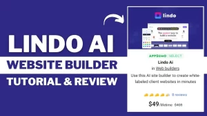 lindo ai website builder tutorial