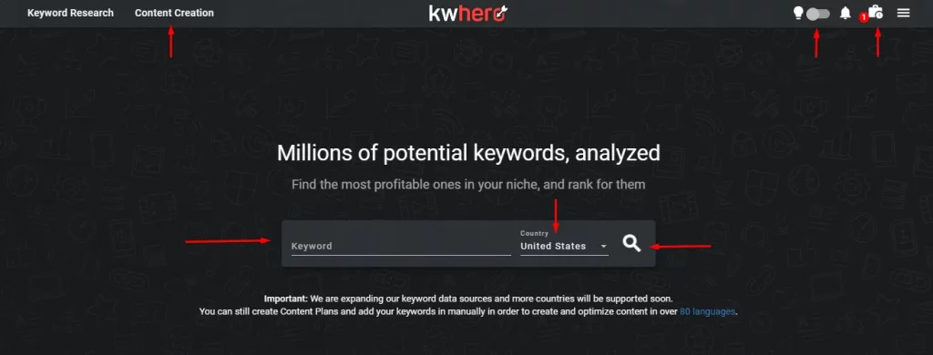 KWHero Dashboard