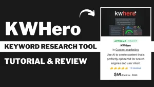kwhero keyword research tool