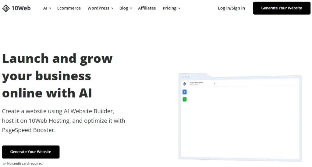 10web AI Website Builder