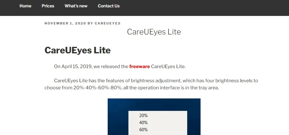 CareUEyes Lite