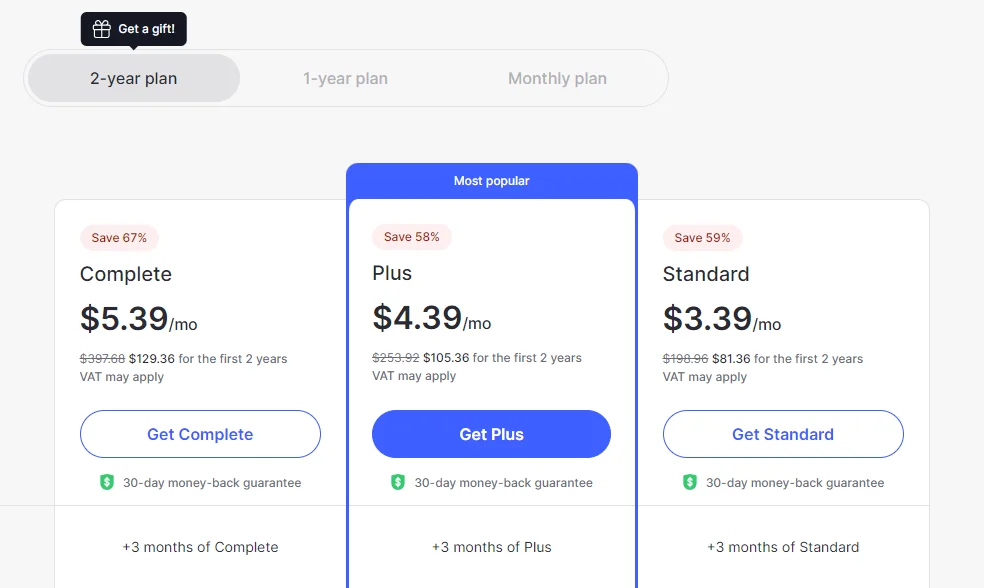 NordVPN Plans and Pricing