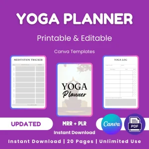 Printable Yoga Planner